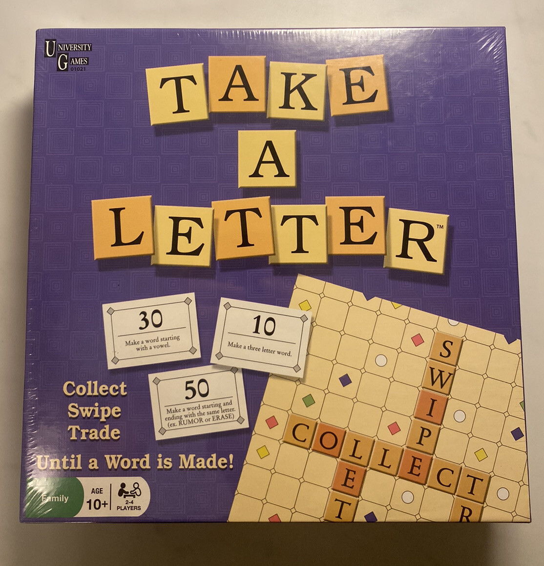 TAKE A LETTER Word Puzzle Board Game University Game Family Trading Letters  Game 794764010213 | eBay
