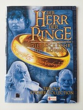 Herr der Ringe 3 Rückkehr des Königs -  Merlin - Stickeralbum - fast vollständig