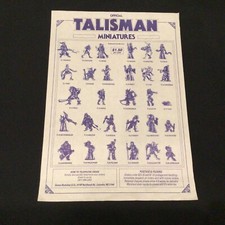 Vintage Talisman Board Game 2nd Edition Offic...