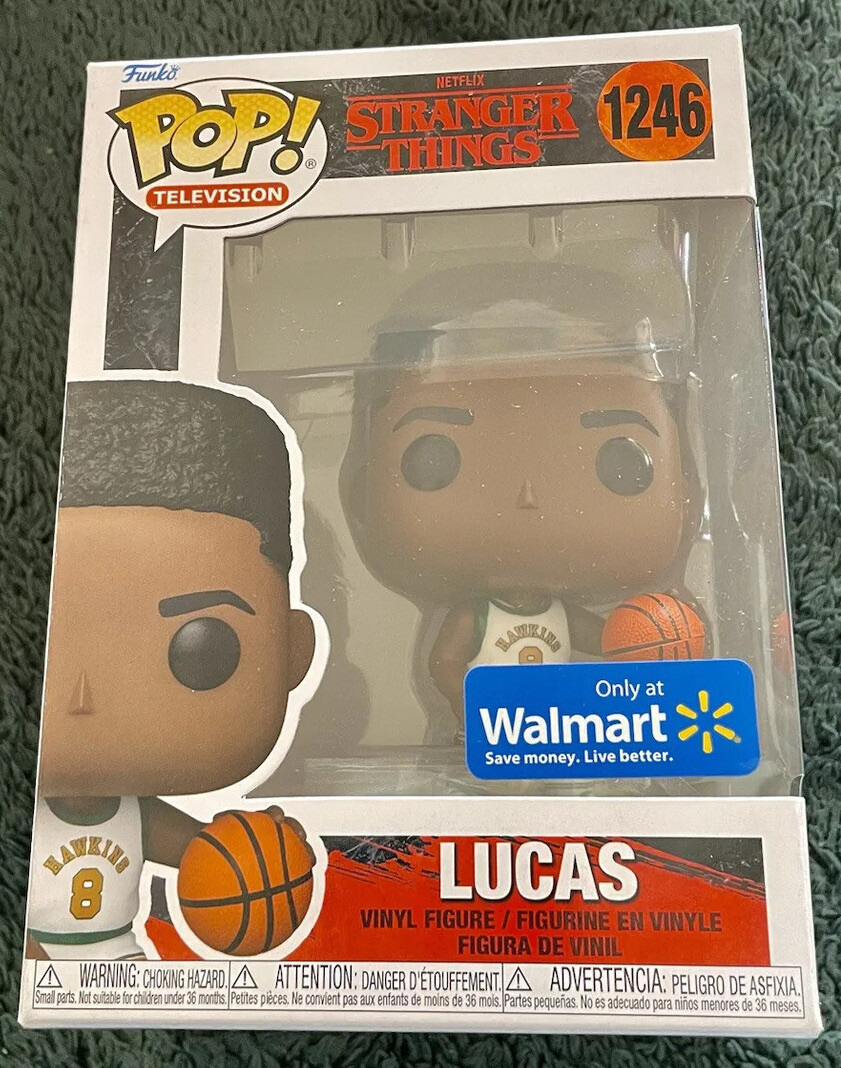 Funko Pop! Stranger Things - Lucas Sinclair N°1246 (Neu (gemäss
