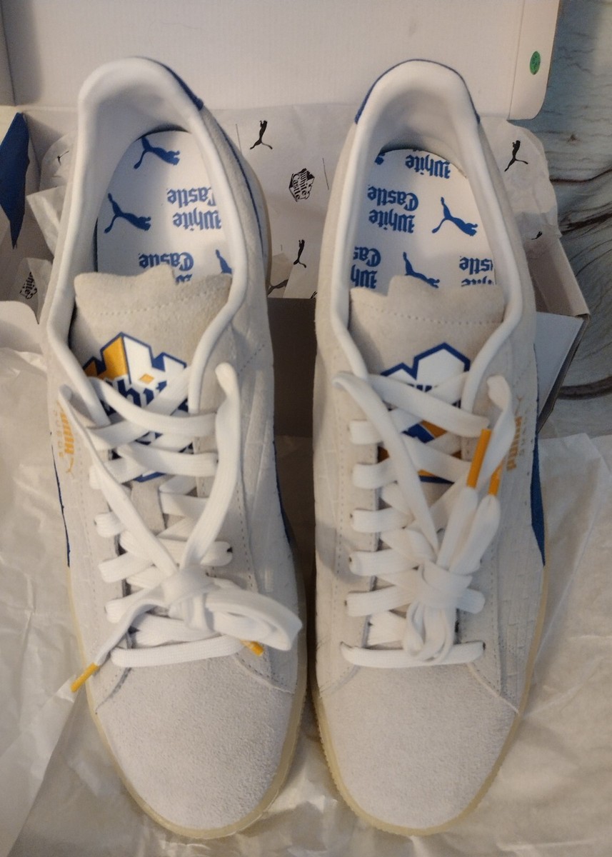 Puma White Castle X Suede Lace Up  Casual Shoes 382175-01 Men’s size 8 pre-owned Puma | Shoes | Puma White Castle X Suede Lace Up Casual  main image 4