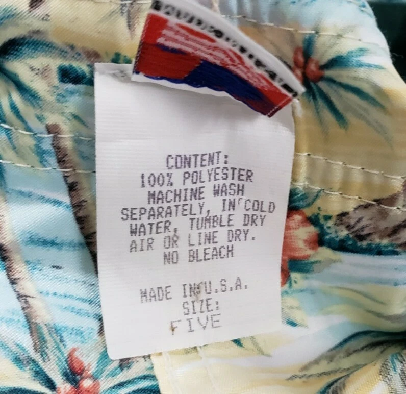 男式美国制造复古 Costa Azul 游泳裤 S 码 — 第 4/4 张图片