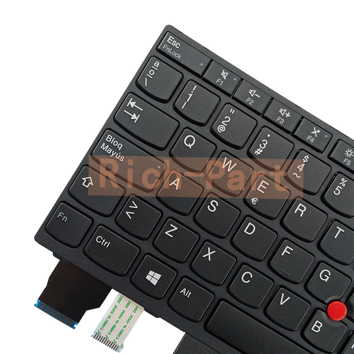 a*e様 Lenovo ThinkPad TrackPoint Keyboard Spanish Non-Backlit Trackpoint Keyboard for Lenovo Thinkpad X280
