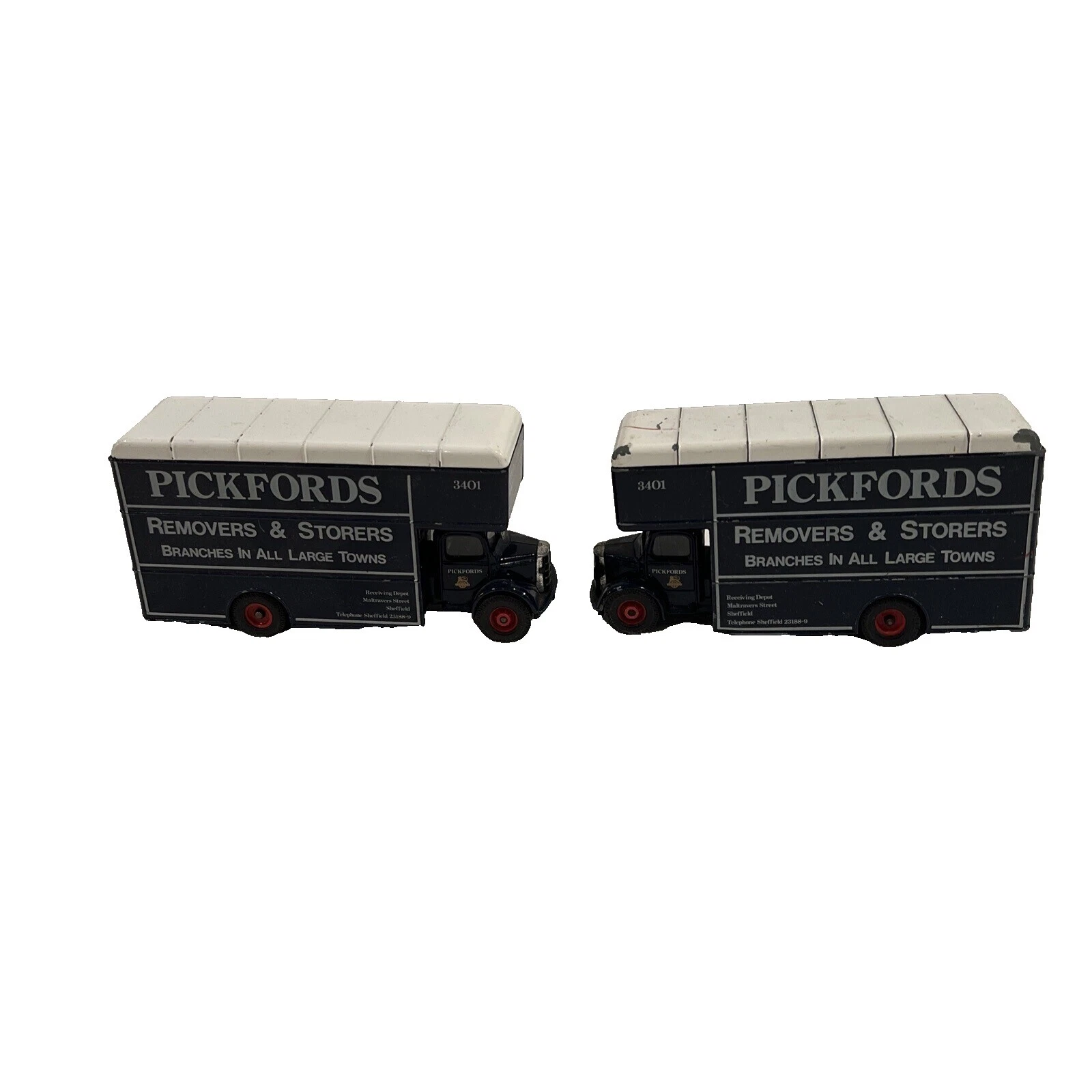 Corgi Classics Bedford Contemporary Manufacture Diecast Vans