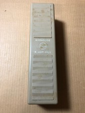 Kodak Ready File 35mm Film Slide Box Vintage Beige Tray