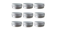 20PCS Aluminium Tin Jars (1 oz)