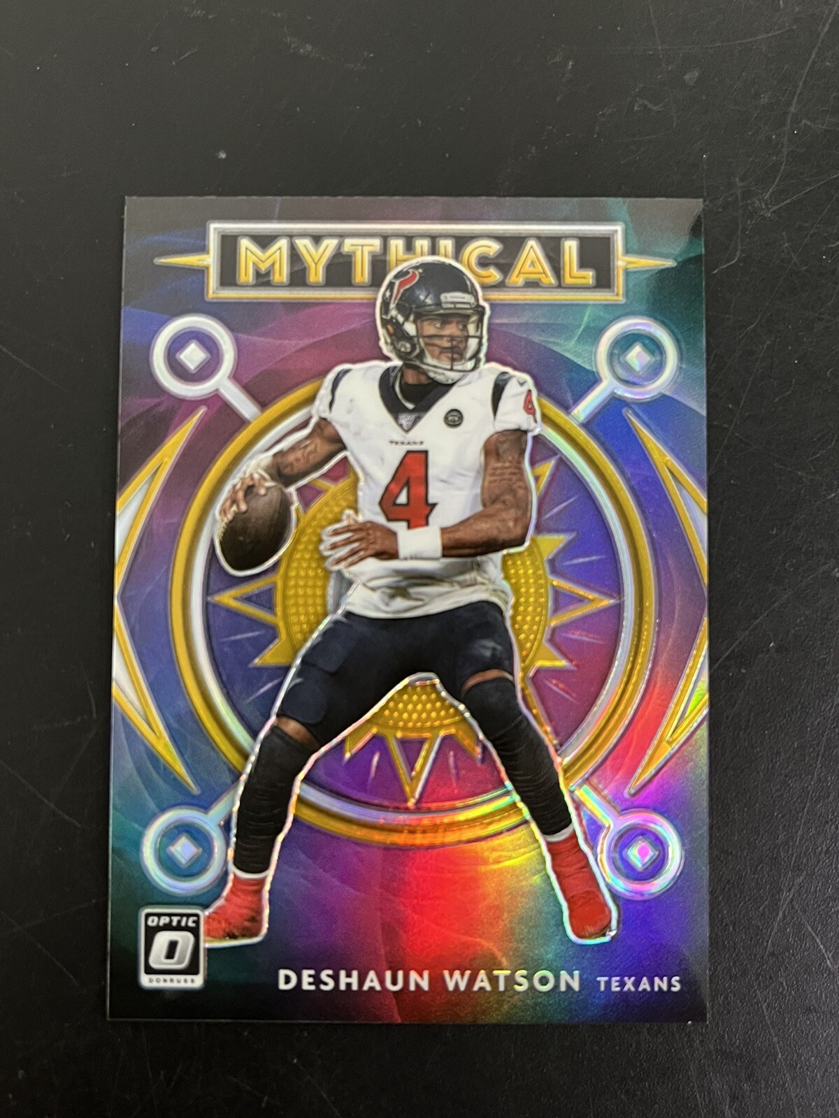 Deshaun Watson 2020 Panini Optic Mythical GOLD Prizm 4/10 Browns NM/ MINT!