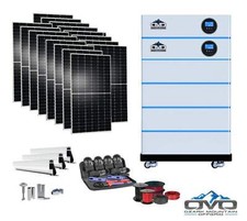 8KW OMO All-In-One Customizable Stacking Inverter/Battery System 120/240 11000W