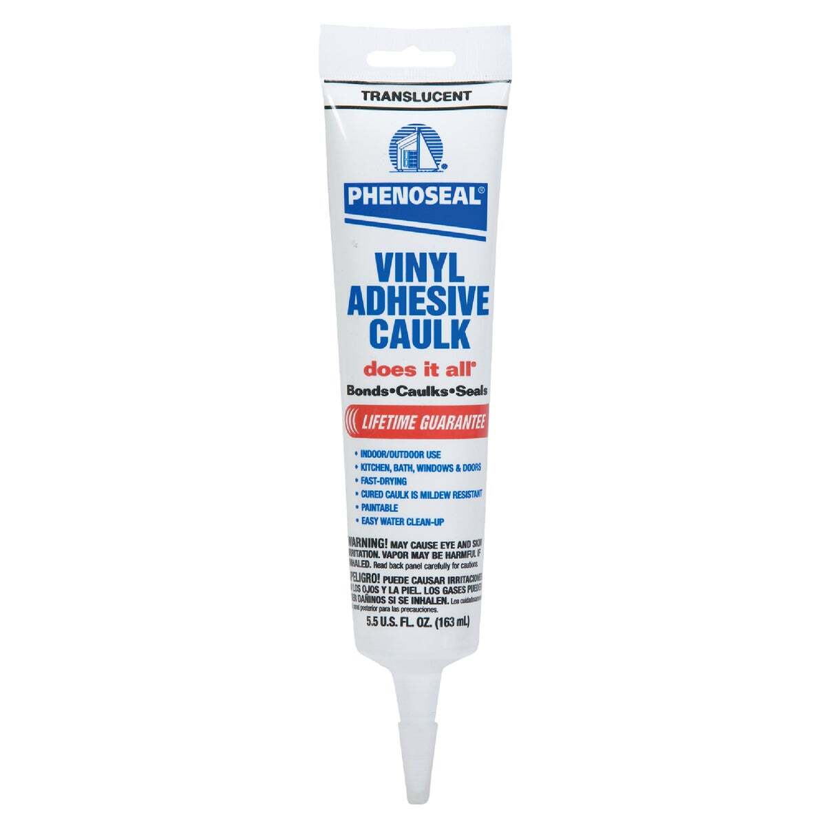 Phenoseal 6 Oz. Translucent Vinyl Adhesive Caulk 07027 DAP Phenoseal