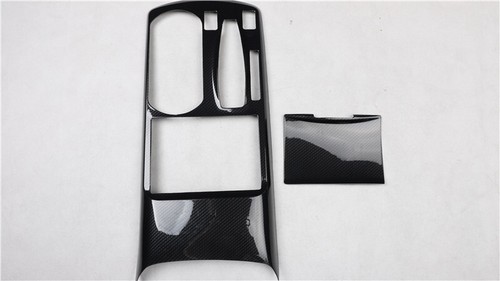 Car Console Gear Shift Water Cup Cover Trim For Acura RDX 2013-2016 Carbon Fiber - Picture 3 of 3