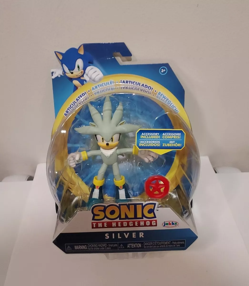 Sonic the Hedgehog - Shadow with Gold Rings 4 Action Figure