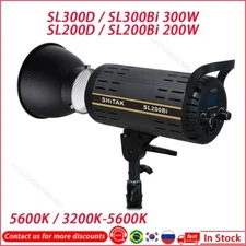 SHiTAK SL300D/SL300Bi SL200D/SL200Bi COB LED Video Light Studio Light Lamp APP