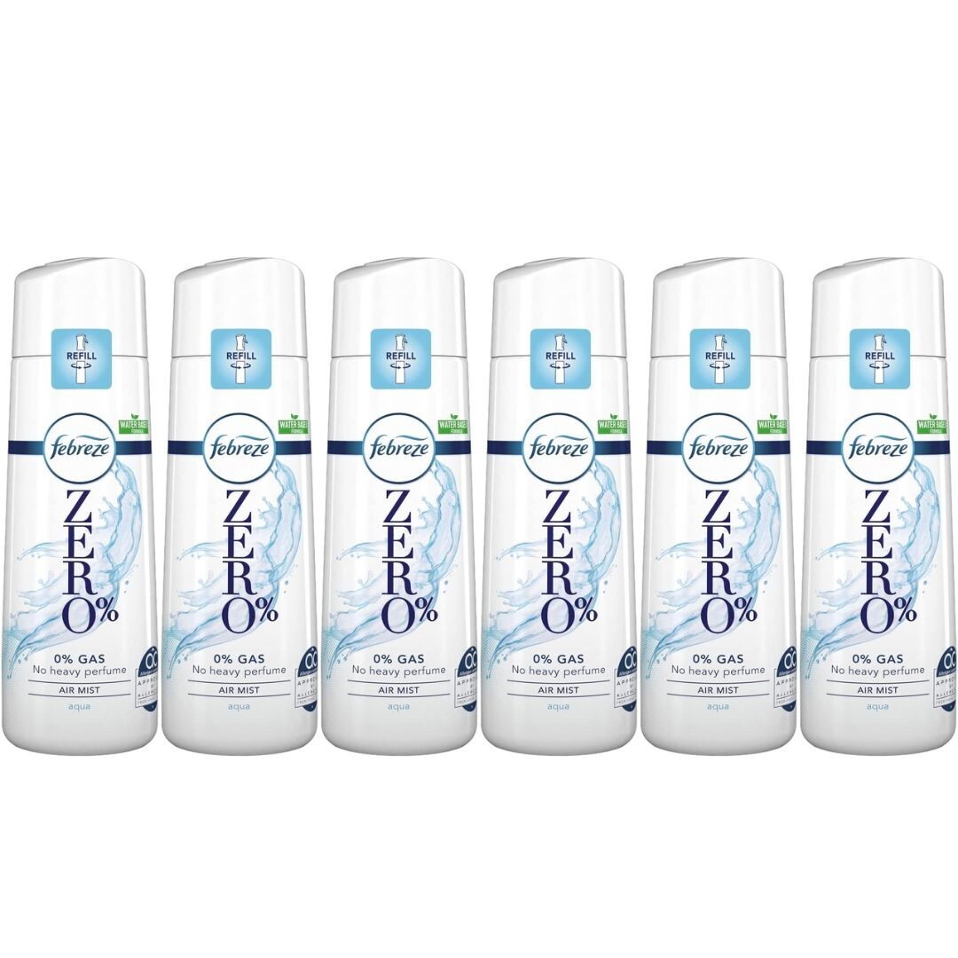 Febereze Zero Refill Air Freshner Aqua 300ML x 6 8006540212301 eBay