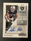 KOLTON MILLER Raiders 2018 Playoff Contenders Rookie Ticket AUTO Autograph QTY