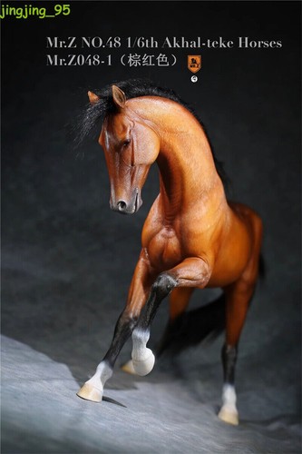 1/6 Scale Animal Resin Simulation Toy Akhal-Teke 6Color Horse Model Figure STOCK - Picture 10 of 20