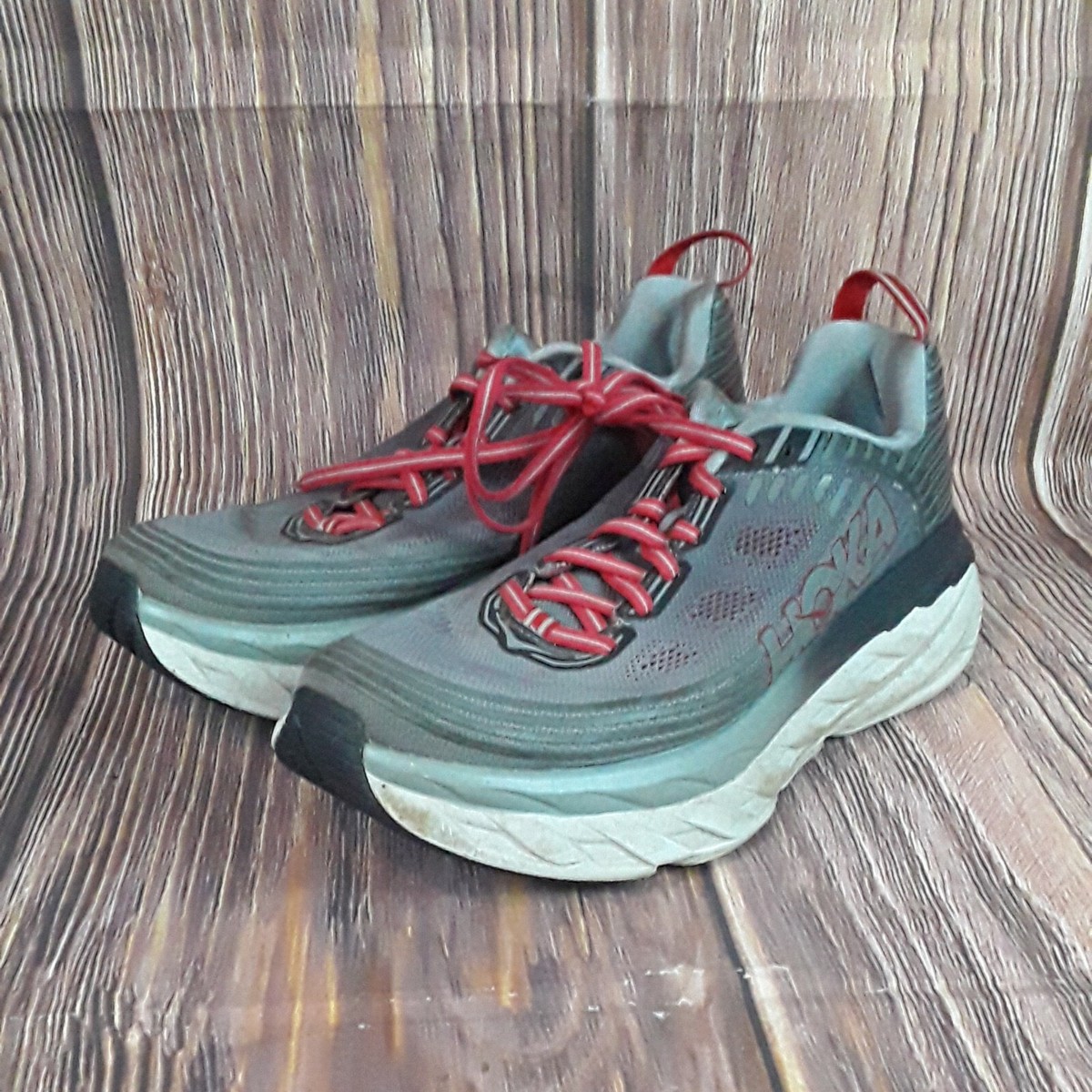 Hoka Bondi 6 Mens 12.5 Amputee Single Shoe Pair Repair Read Description Hoka One One Bondi 6 Mens 12 2E WIDE Running | Mercari main image 3