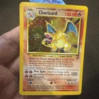 Charizard Perfect Mouth Swirl Base Set 2 Holo 4/130 English Pokemon Card
