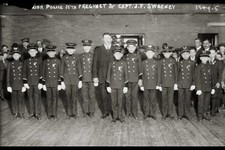 Jr. Police 15th Precinct & Captain J.F. Sweeney,Policeman,uniforms,children