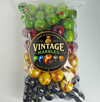 100 Premium Vacor Marbles Danger Edition Variety Pack Brand New Mint 5/8" 16mm - Image 1 of 4