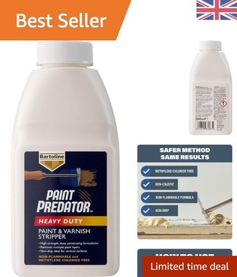 Paint Predator 500ml Non-Caustic Heavy Duty Lack Abbeizer für Holz & Metall
