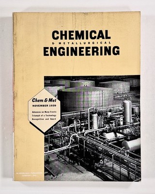 1939 Nov CHEMICAL & METALLURGICAL ENGINEERING Research Progress EXPOSITION ISSUE
