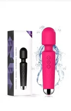 Mini Multi-Speed Magic Massager Wand Massage Powerful Full Body USB Rechargeable