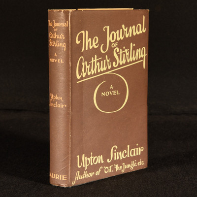 1933 The Journal of Arthur Stirling The Valley of the Shadow Upton Sinclair D...