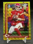 2025 Topps Chrome - Patrick Mahomes II #148 Yellow Wave Refractor #/275