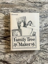 Family Tree Maker 7.0 Windows Broderbund Tutorial  Reference Manual Only SD0123