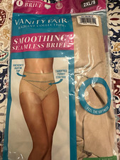 Vanity Fair Radiant Collection Seamless Smoothing Shapewear Brief 2XL/9 Beige
