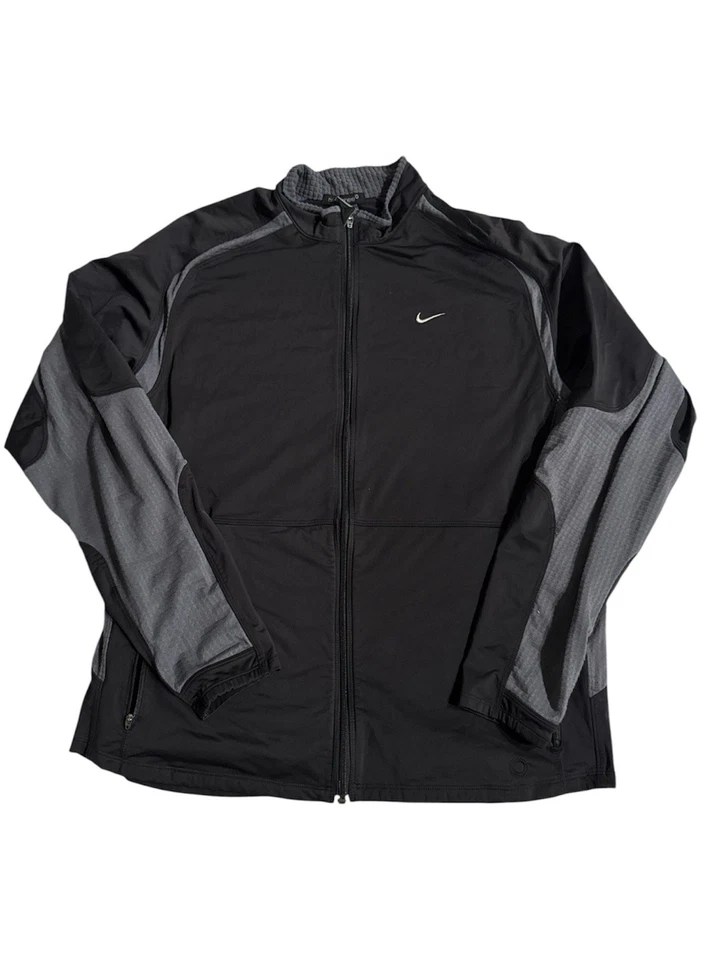 Vintage Y2k Nike Sphere Track Zip Up Fleece Jacket Size XL - Image 1 of 2