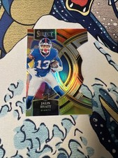 2023 Panini Select Red Yellow Die Cuts #173 Jalin Hyatt New York Giants Rookie