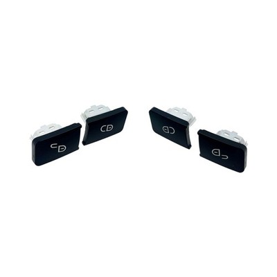 HYXUAN 2PCS Front Left & Right Door Lock Control Switch Button Cap 2049058402...