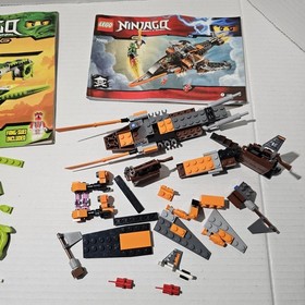 Huge Lego Ninjago Lot NO minifigs,  70750 70747 70735 70733 70731 70601 9443