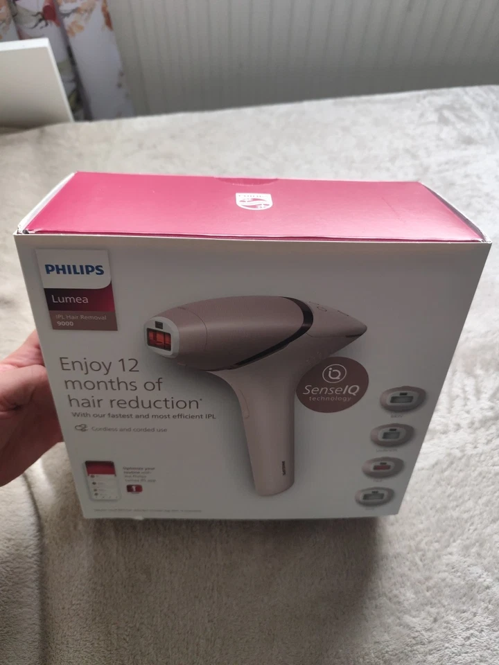Neu Kabellose Philips Lumea 9000 Series BRI957/00 IPL-Haarentfernungsgerät -Rosa - Bild 2 von 4