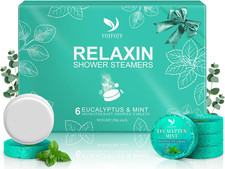 Vapor Shower Steamers Aromatherapy - Easter Basket Stuffers Gifts for Her Mom Wi