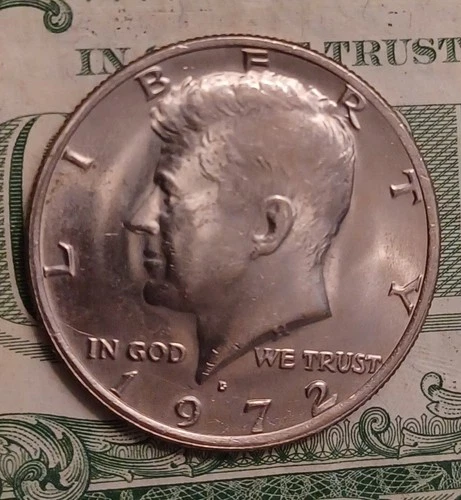 1972 D Kennedy Half Dollar 50 Cent Uncirculated