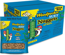 C S Wild Bird Woodpecker Suet Nuggets Mega Box, 8 Pounds