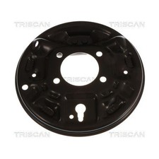 1x Spritzblech, Bremsscheibe TRISCAN 8125 10201 passend für CITROËN PEUGEOT