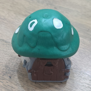 Smurf Mushroom House | eBay