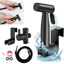 1.5M Stainless Steel Toilet Bidet Sprayer Water Hose Kit Bathroom Accessories