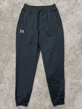Under Armour Sportstyle Elite Tricot Joggers Men  s M Medium Loose Fit Black
