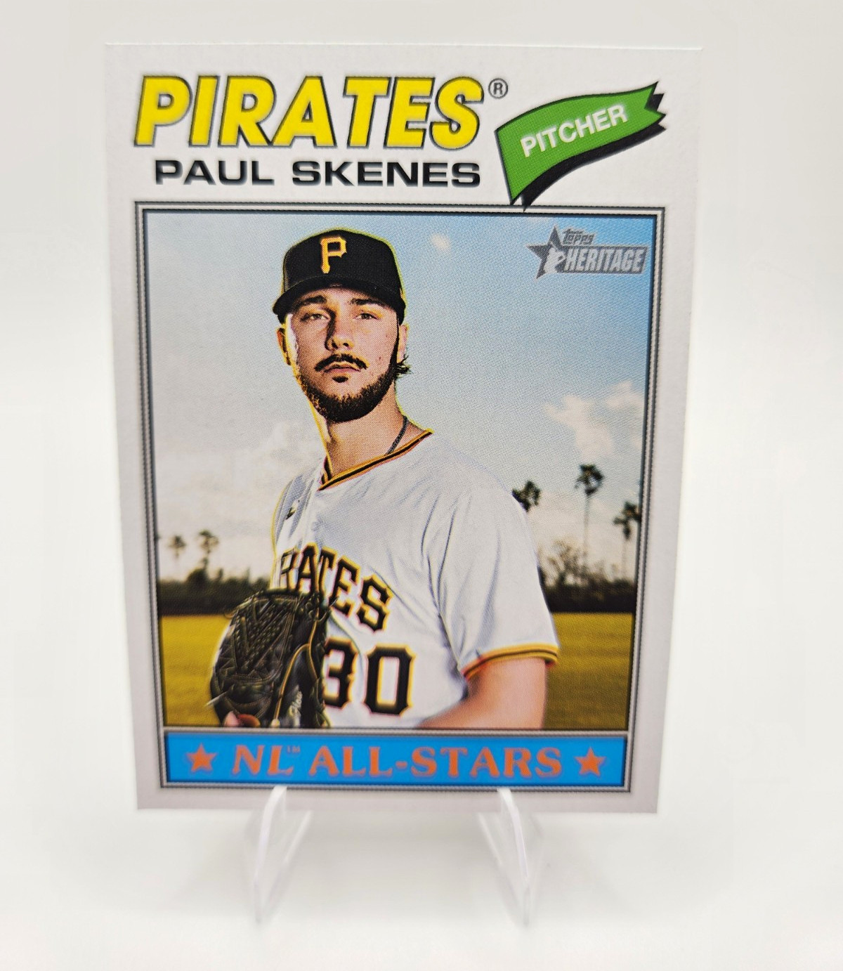 Topps Heritage 2026 Paul Skenes Pittsburgh Pirates NL All-Stars #33