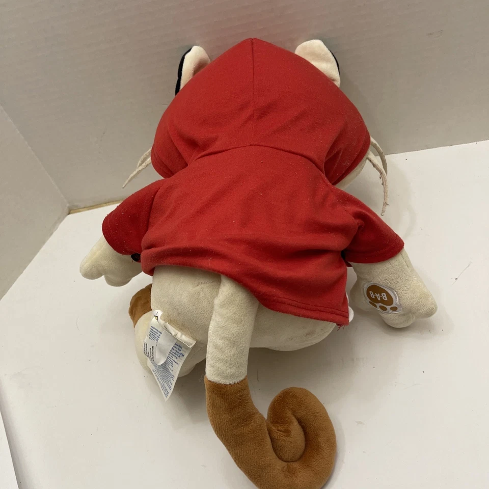 Build A Bear Pokémon Meowth 16” Plush Soft Toy Team Rocket With Pokeball hoodie - Image 4 of 4