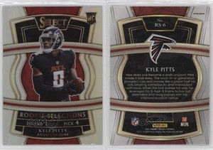 2021 Panini Select Rookie Selections Silver Prizm Kyle Pitts #RS-6 RC