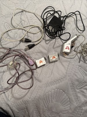 Nintendo Game Boy Advance Accessories Playline Link Cable Car Charger Lot Of 5