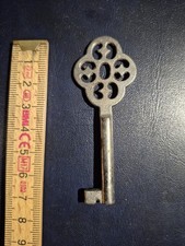 alter Schrank Möbel Schlüssel Eisen Hohldorn für Kommode Sekretär Vitrine  #33
