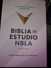 Biblia de Estudio NBLA, Leathersoft, Gris, Interior a Dos Colores by Vida and...