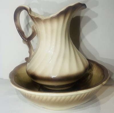 Vintage - Original California BTP - Waschkrug & Waschbecken. ~ 40cm groß. Exc cond 