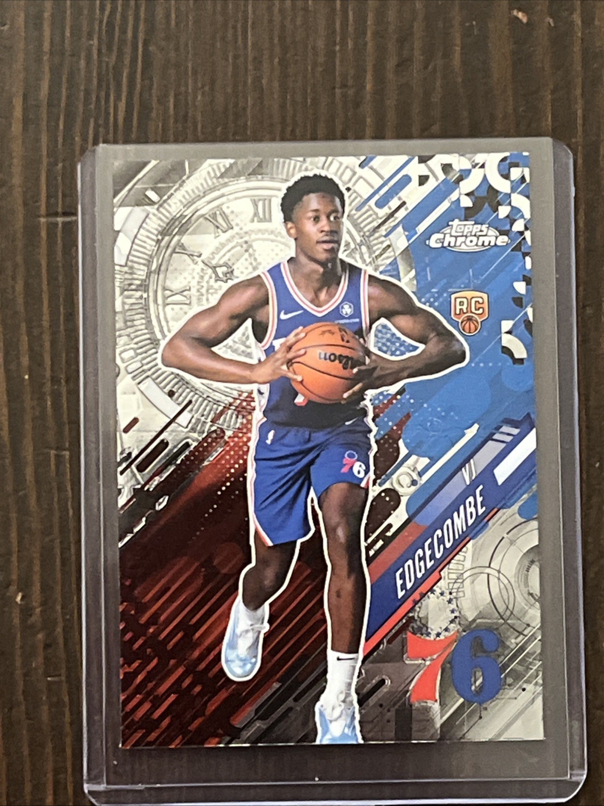 VJ Edgecombe 2025-26 Topps Chrome Go Time Rookie #GT-18